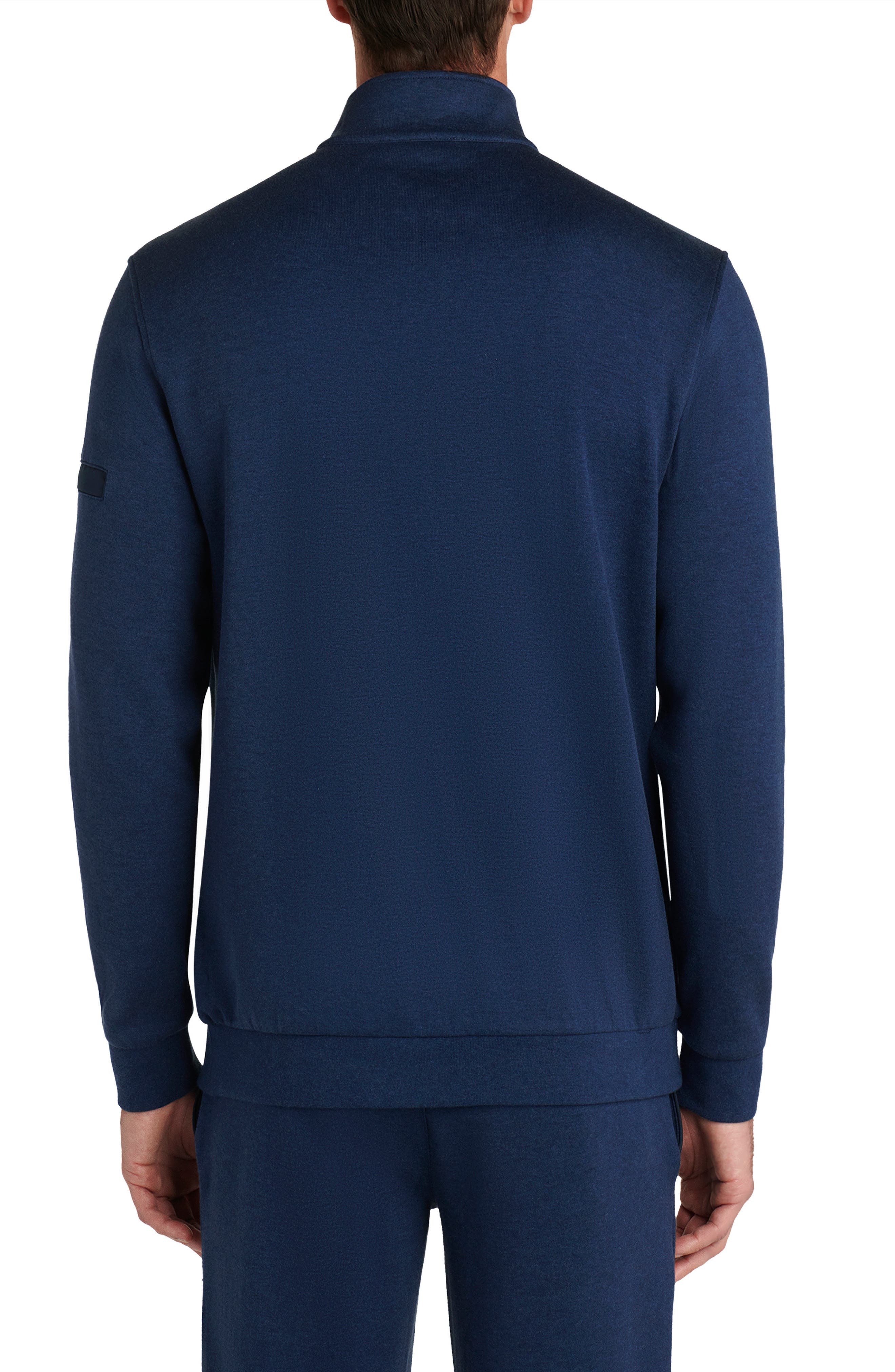 Comfort Cotton Blend Quarter Zip Pullover - image 2