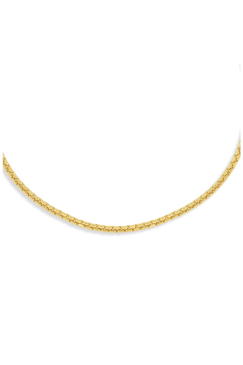 Men's 14K Gold Box Chain Bracelet (Online Trunk Show), Alternate, color, 14K YELLOW GOLD