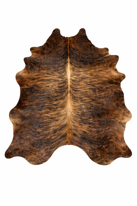 Eco Hides RH Rugs Brindle Cowhide Rug 8'3" × 6'2"
