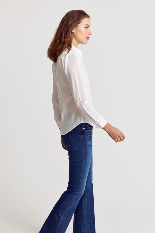 The Shirt By Rochelle Behrens The Signature Shirt In White