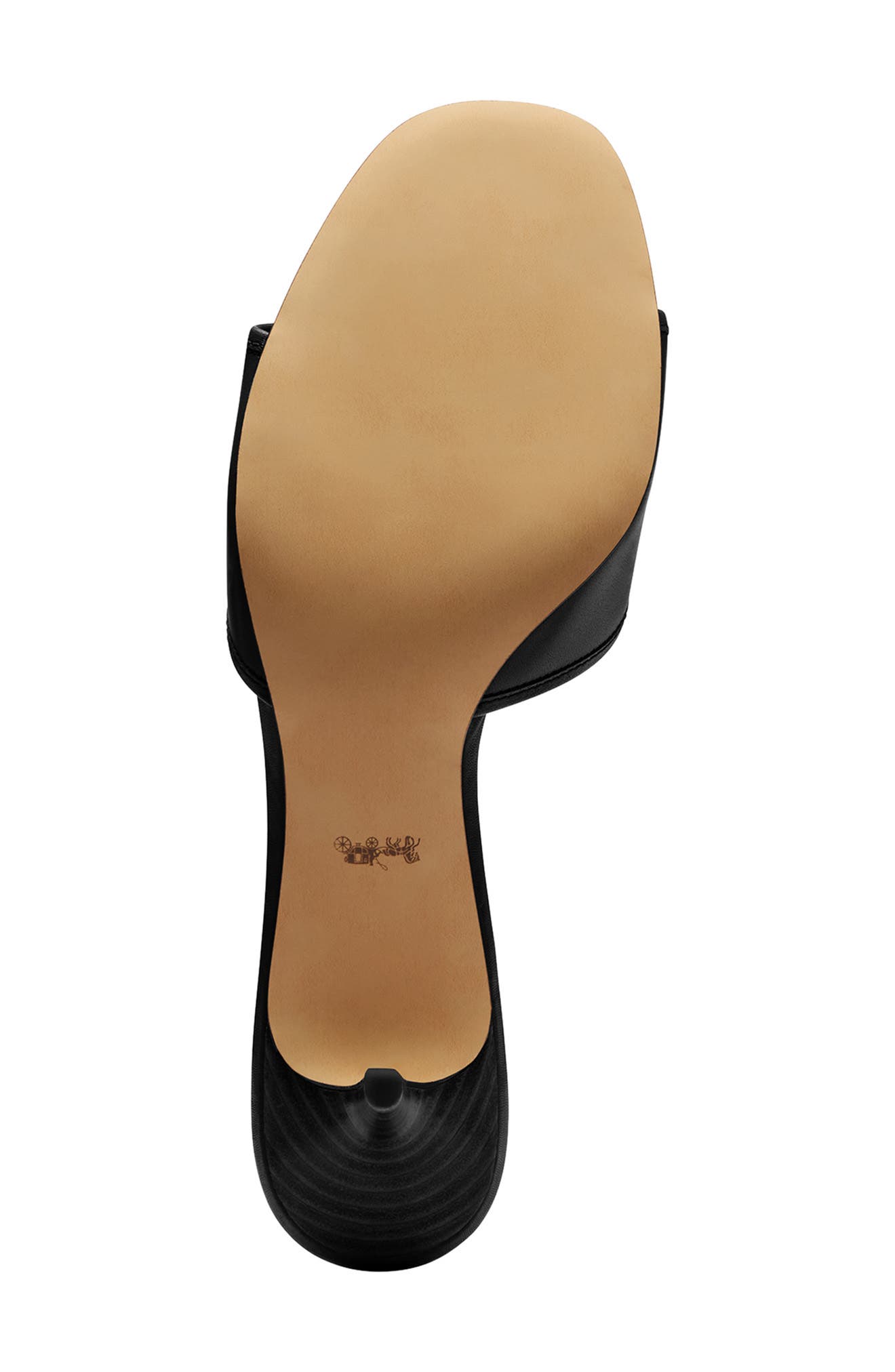 Margot Leather Sandal, Alternate, color, BLACK DISTRESSED
