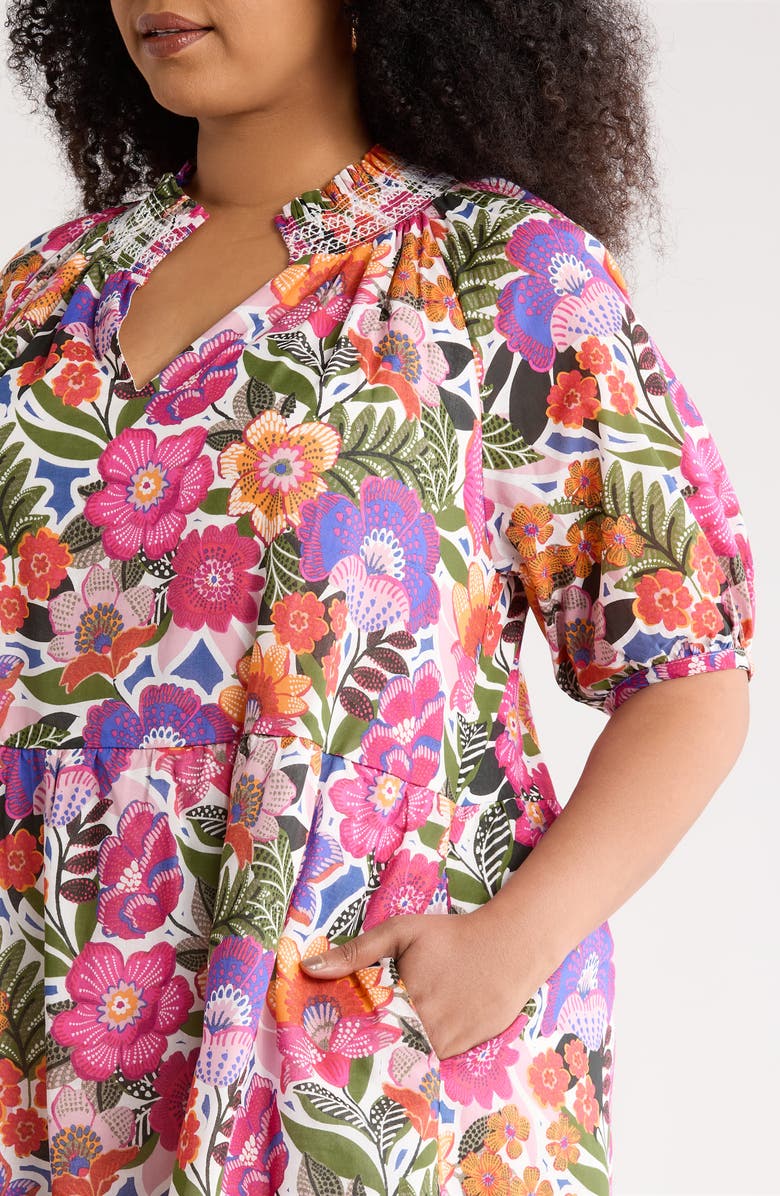 SUGARLIPS Rendal Floral Jesse Babydoll Dress, Alternate, color, Floral-Multi