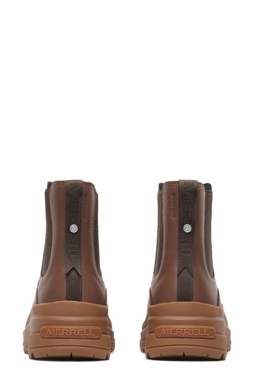 Merrell Harper Waterproof Chelsea Boot In Brown