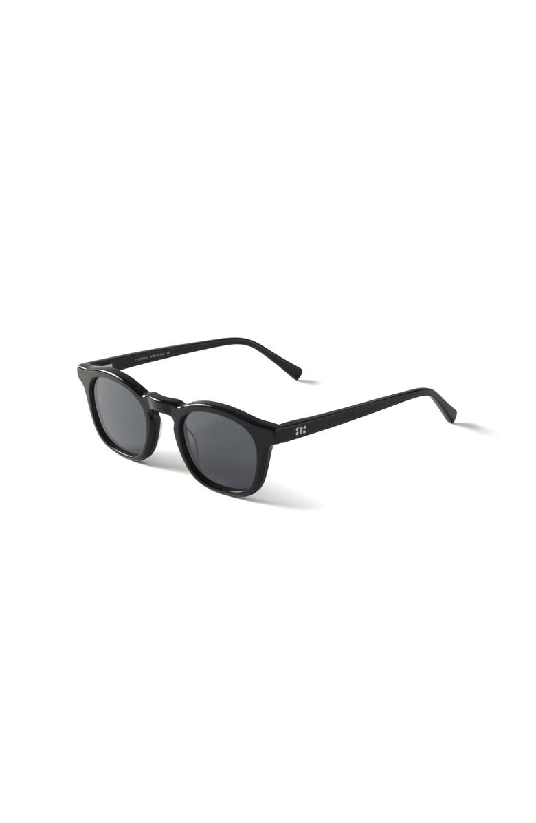 French Kiwis Eyewear Thomas Sunglasses, Alternate, color, Black