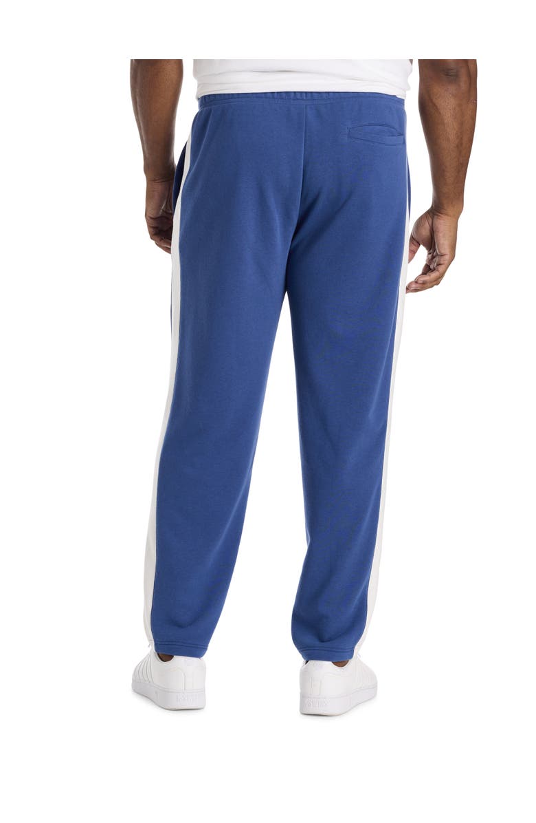 Society of One by DXL Big & Tall Striped Track Pants, Alternate, color, Blue