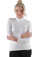24seven Comfort Apparel Plus Size Classic Long Sleeve Turtleneck