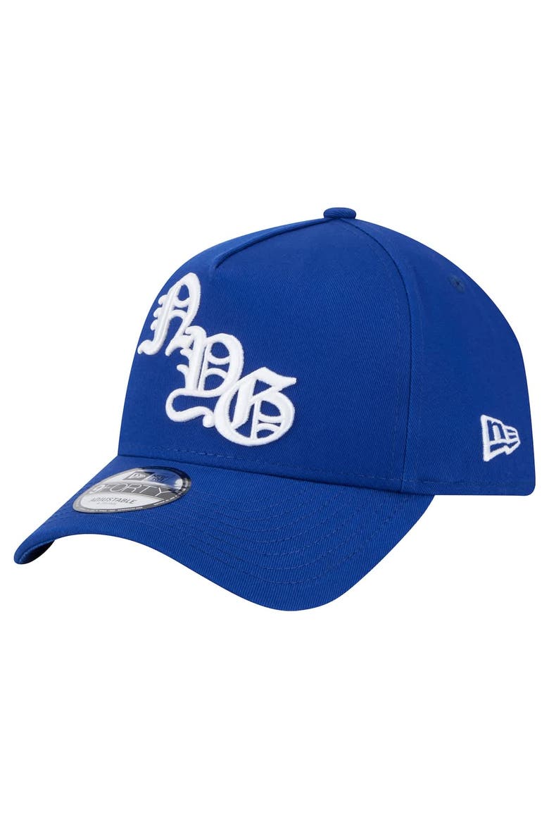 Men's New Era Royal New York Giants Mystic 9FORTY A-Frame Adjustable Hat, Alternate, color, Royal