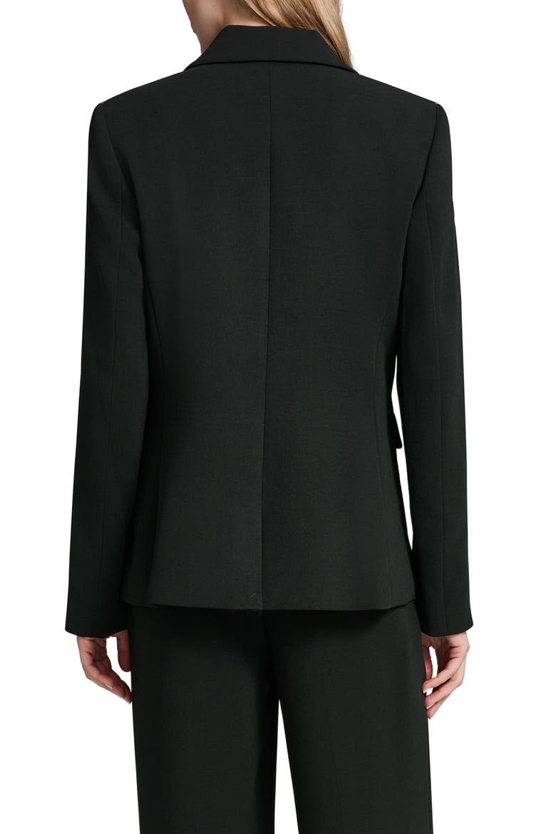 Side Stripe Blazer, Alternate, color, BLACK