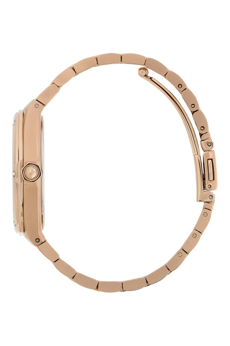 Sports Luxe Hexa Bracelet Watch, 33mm, Alternate, color, PINK