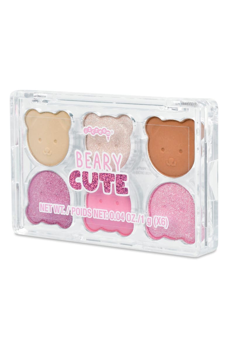 Iscream Kids' Beary Cute Eyeshadow Palette, Alternate, color, Pink Multi