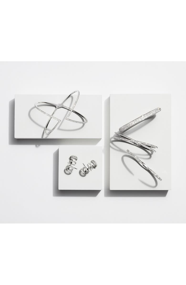 Nadri Pavé Hinged Crossover Bracelet, Alternate, color,