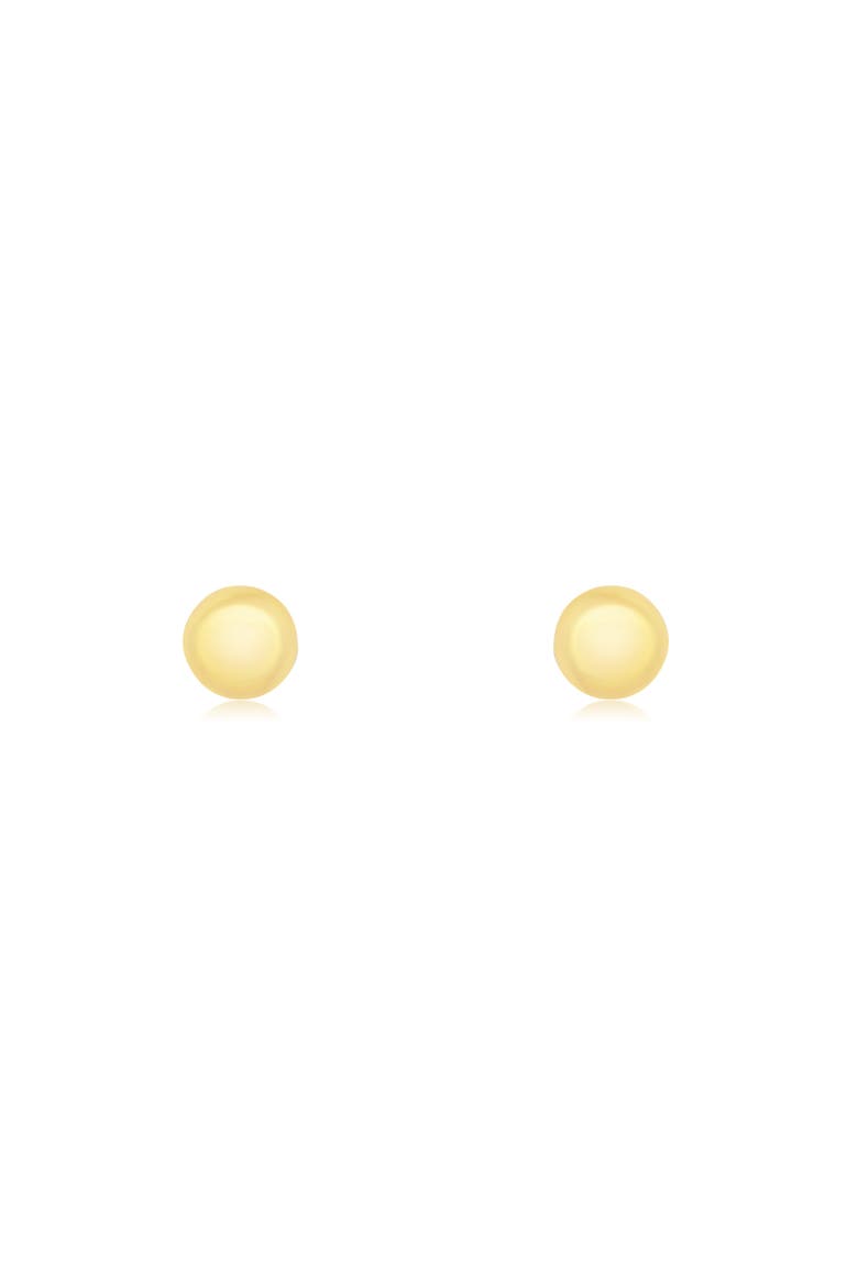 Baby Ball Screw Back Stud Earrings, Alternate, color, Yellow Gold