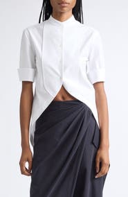 JW Anderson Cotton Bib Shirt
