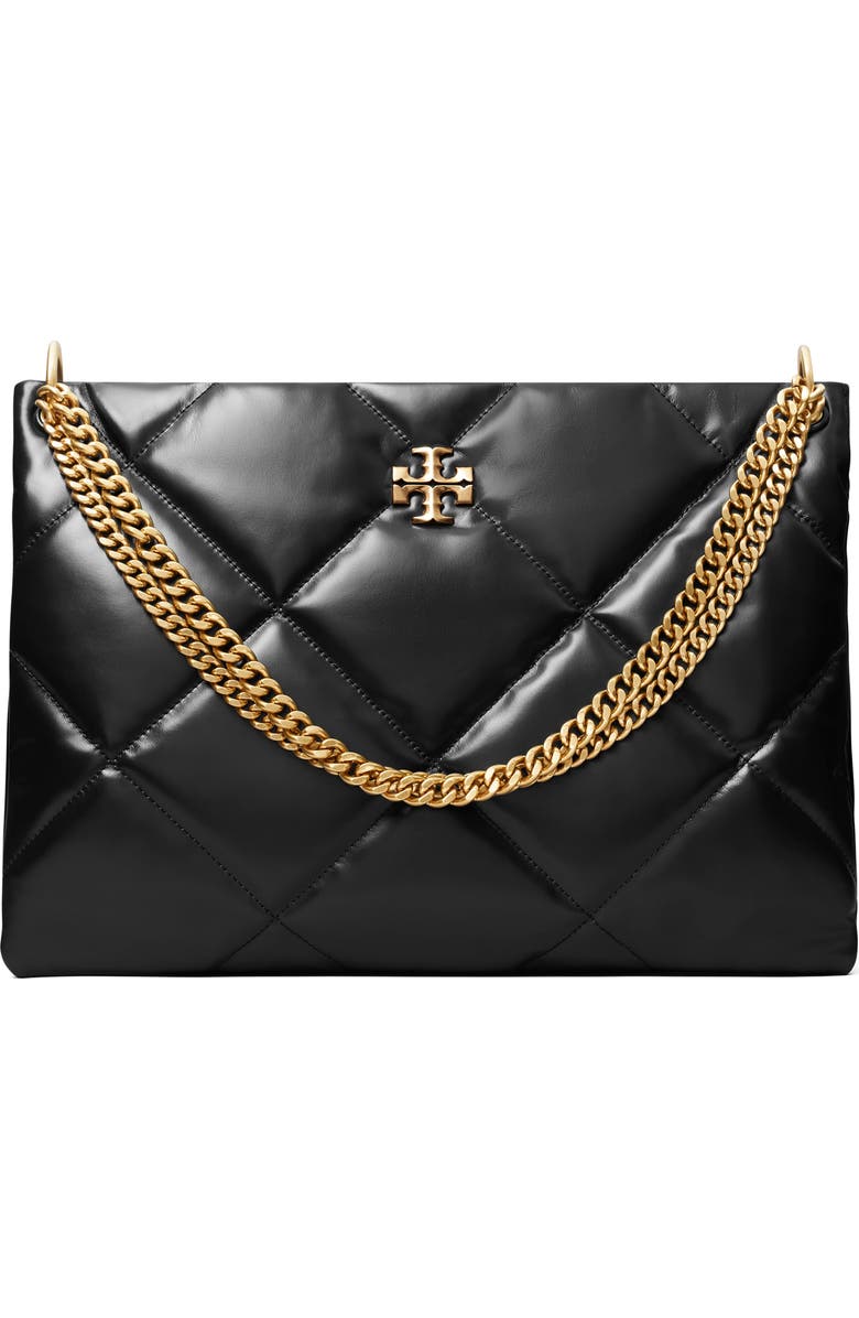 Tory Burch Kira Diamond Quilted Leather Hobo Bag, Main, color,