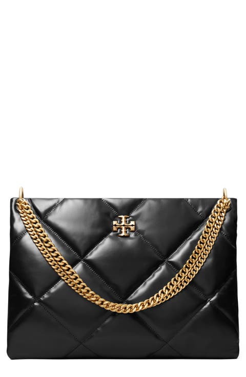 Kira Diamond Quilted Leather Hobo Bag