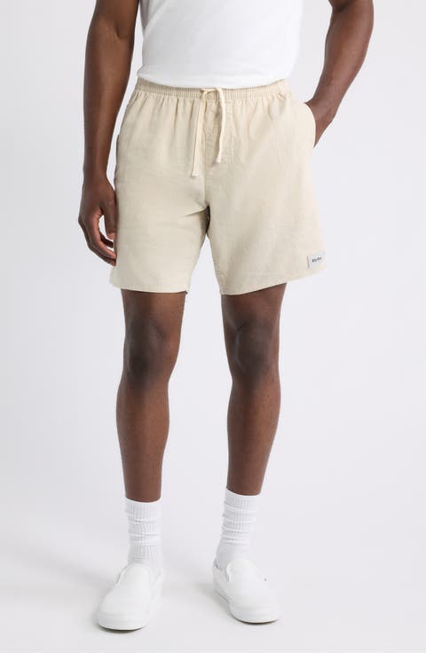 Linen & Cotton Jam Shorts