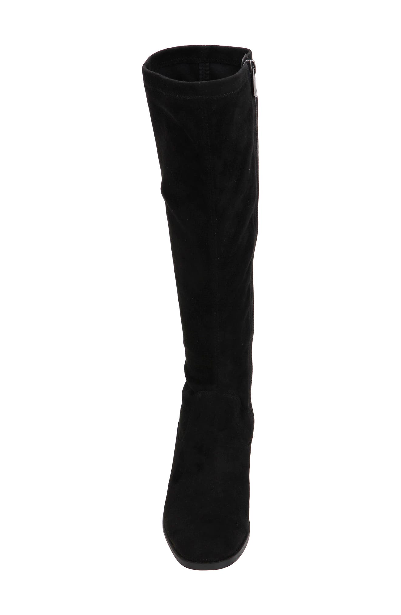 Reaction Kenneth Cole Salt Stretch Knee High Boot, Alternate, color, Black