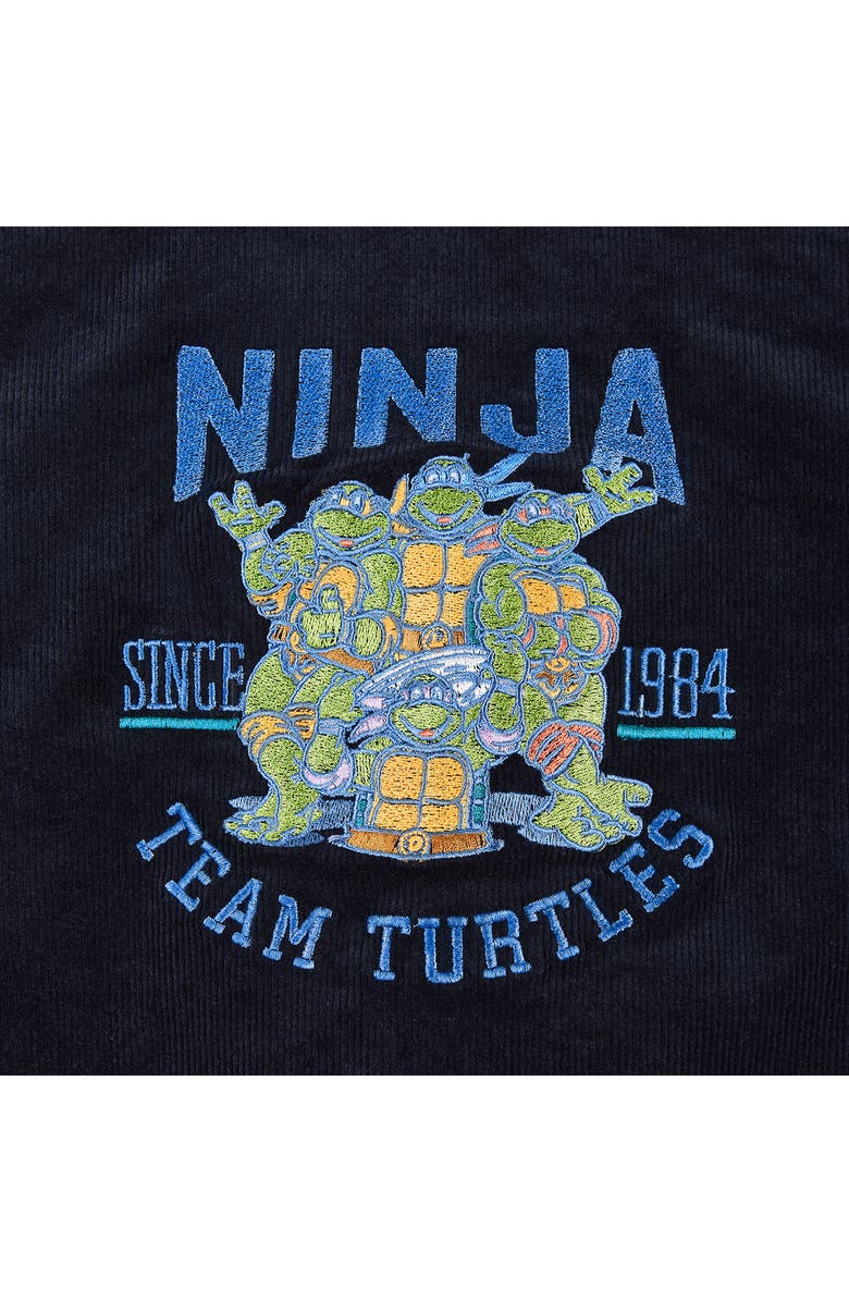 Andy & Evan x Teenage Mutant Ninja Turtles<sup>®</sup> Kids' Reversible Varsity Jacket, Alternate, color,
