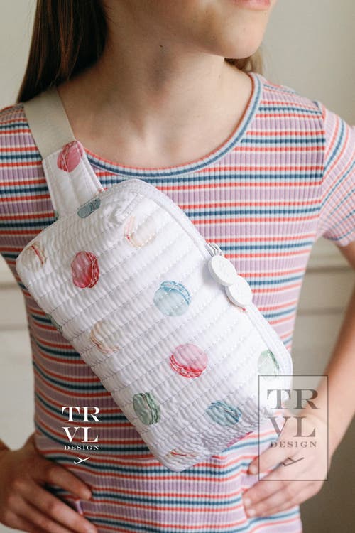 Trvl Design Macaron Quilted Crossbody In Multi