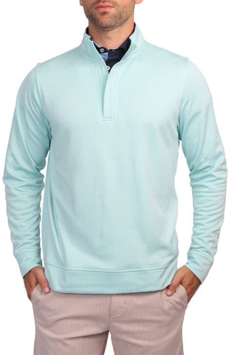 Luxe Performance Golf Fleece Quarter Zip Pullover