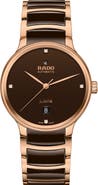 RADO Centrix Diamond Ceramic Bracelet Watch, 30.5m