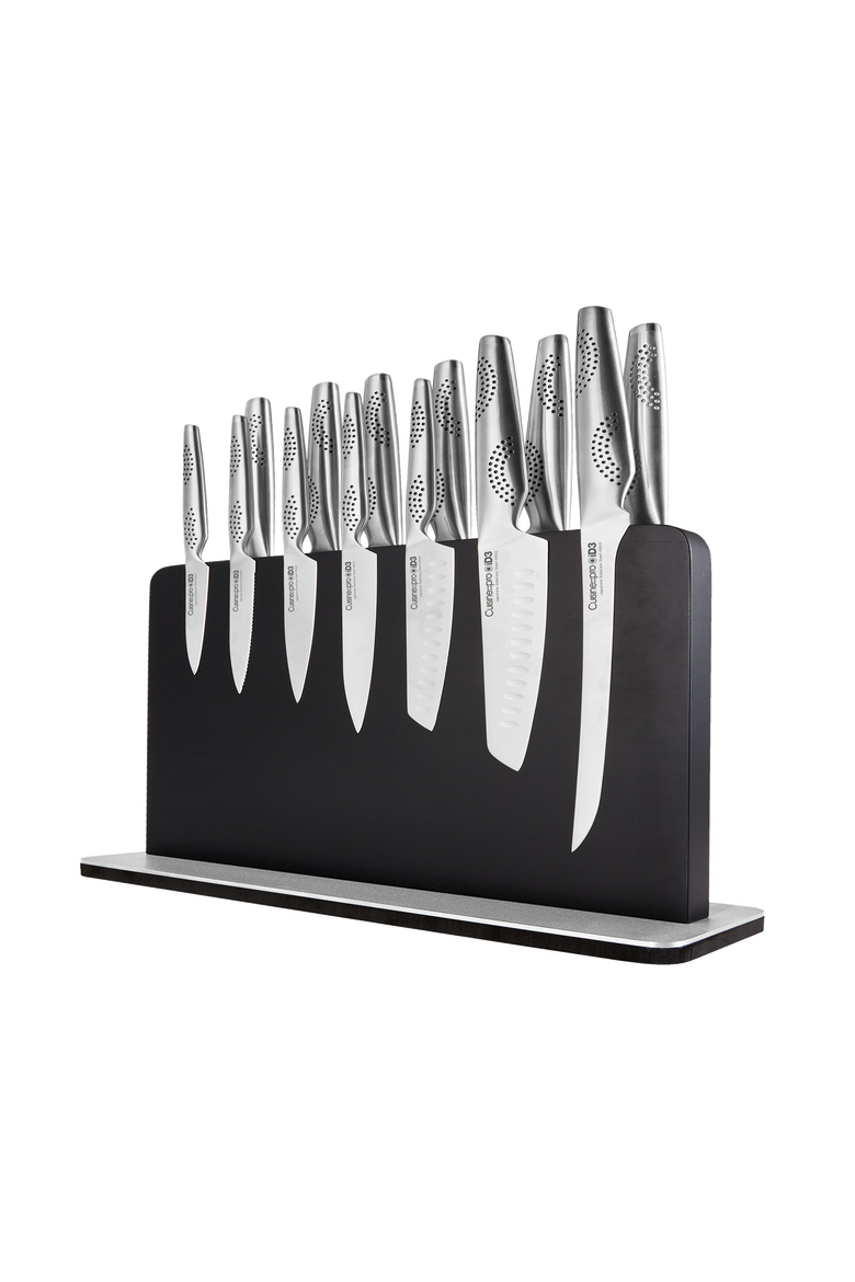 iD3® 14-Piece Kachi Knife Block, Alternate, color, Silver