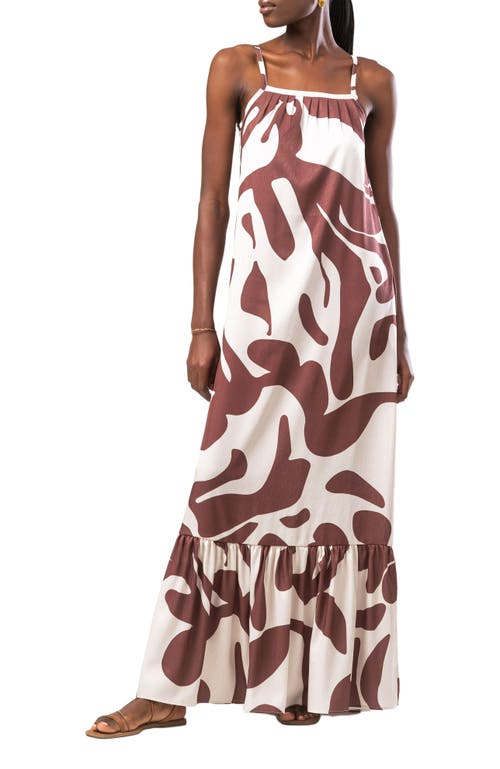 DIARRABLU Fari Dress in Alia Brown  product