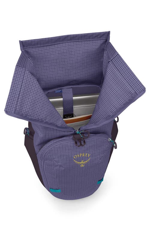 Osprey Transporter 30-liter Roll Top Backpack In Euphoria Purple/purple Ink