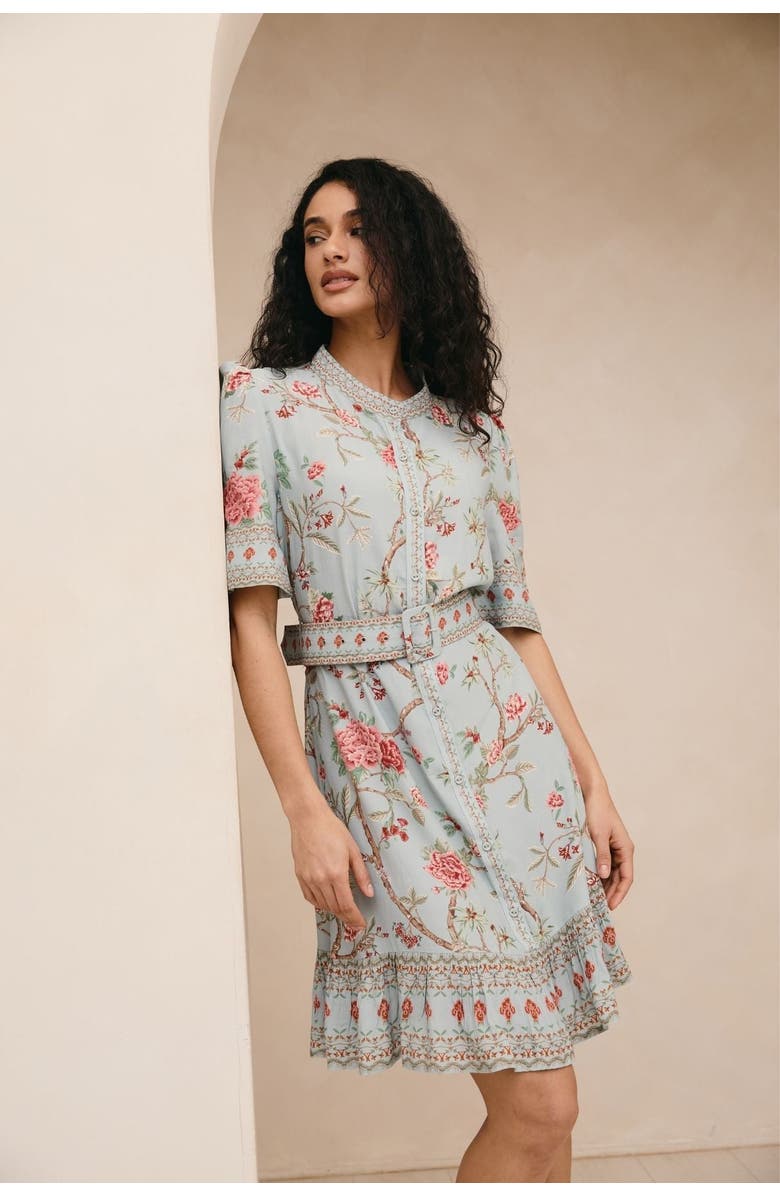 RAISHMA Everly Blue Dress, Alternate, color, Blue