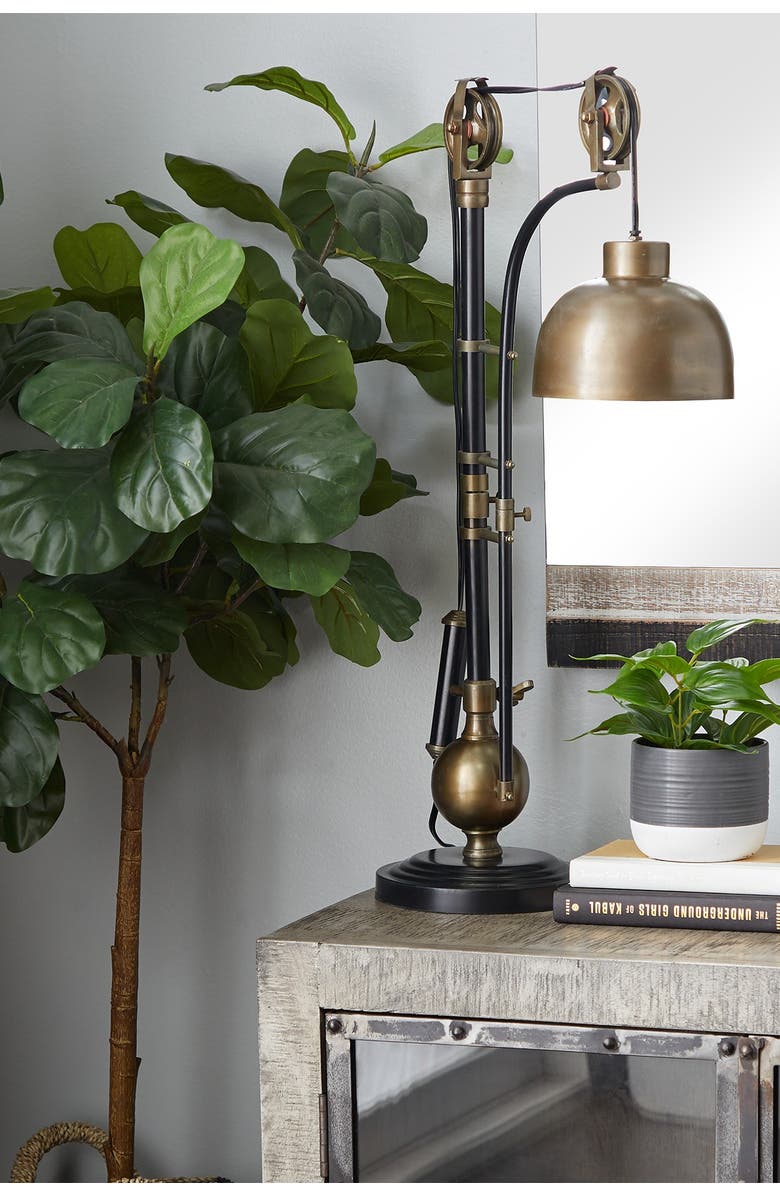 SONOMA SAGE HOME Black Metal Industrial Floor Lamp, Alternate, color,