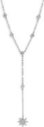 Mazin Jewels Starburst Lariat Necklace