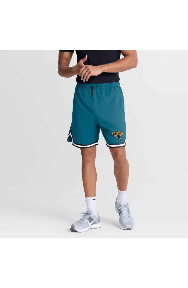 FANATICS Men's Fanatics Teal Jacksonville Jaguars Fearless Drive Shorts, Main, color, Teal