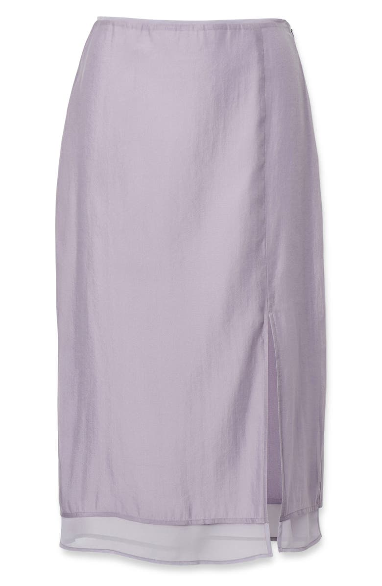 rag & bone Suki Midi Skirt, Alternate, color, Lilac
