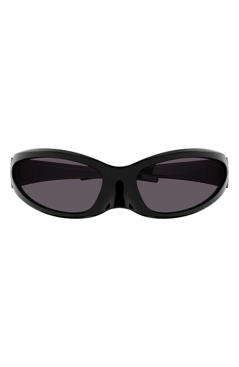 Balenciaga 80mm Shield Sunglasses, Main, color, 