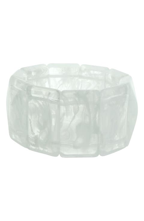 Cammie Resin Stretch Bracelet