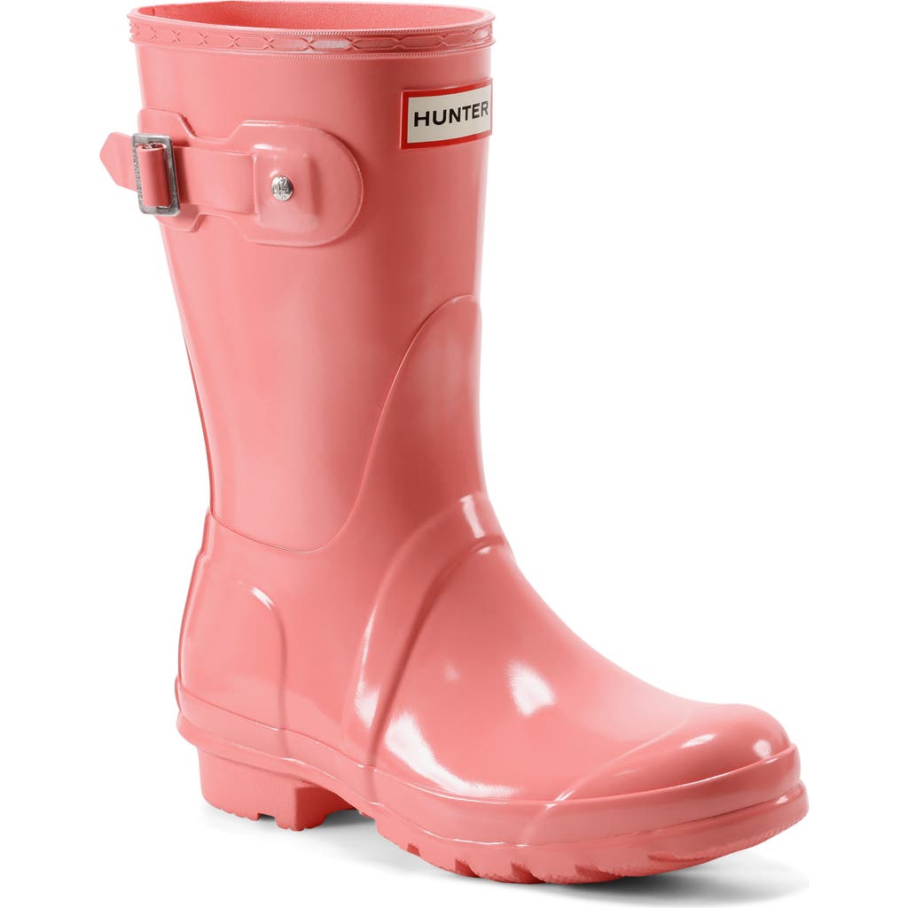 HUNTER HUNTER ORIGINAL TOUR SHORT GLOSS PACKABLE RAIN BOOT
