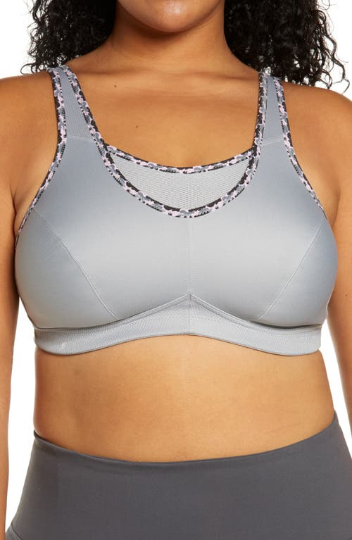 Glamorise No-Bounce Camisole Sports Bra in Silver at Nordstrom, Size 40H