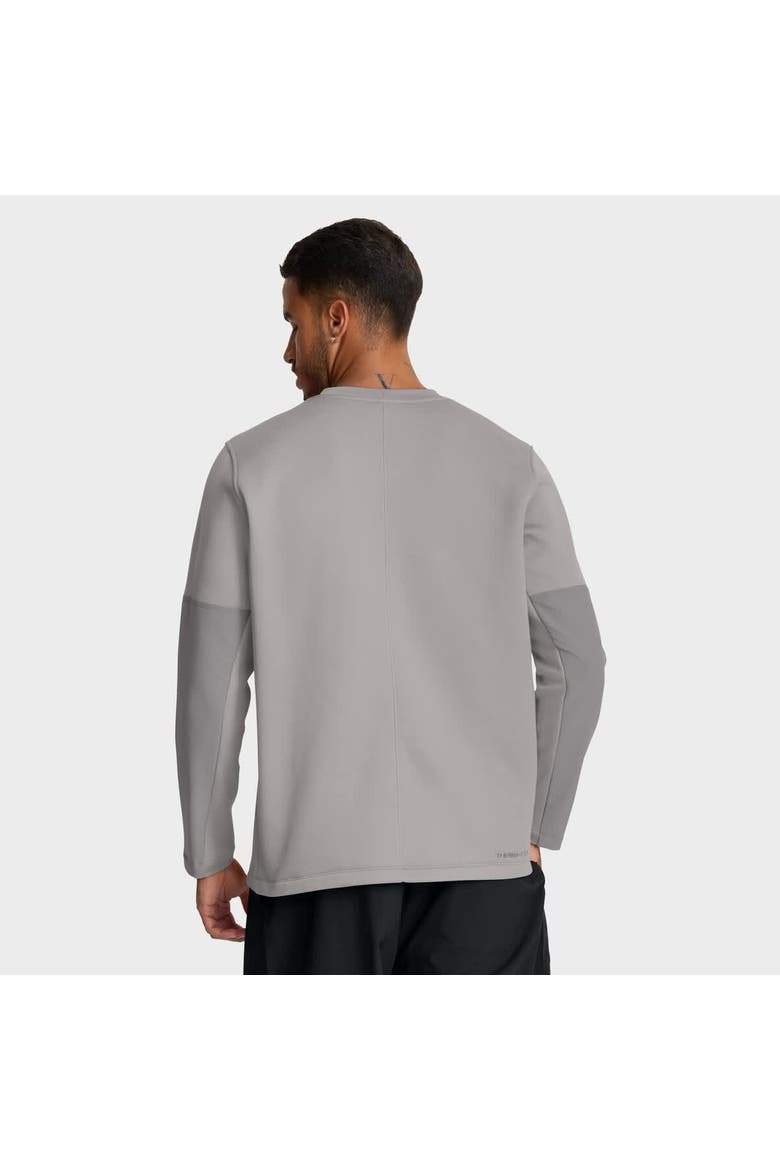 Men's Nike Gray Georgia Bulldogs 2025 Sideline Coach Performance Long Sleeve T-Shirt, Alternate, color, Gray