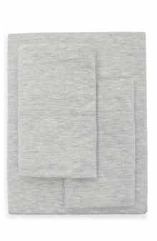 Heathered Jersey 4-Piece Sheet Set