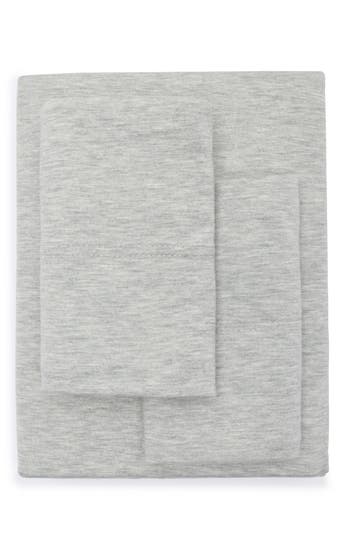 Nordstrom Rack Heathered Jersey 4-piece Sheet Set