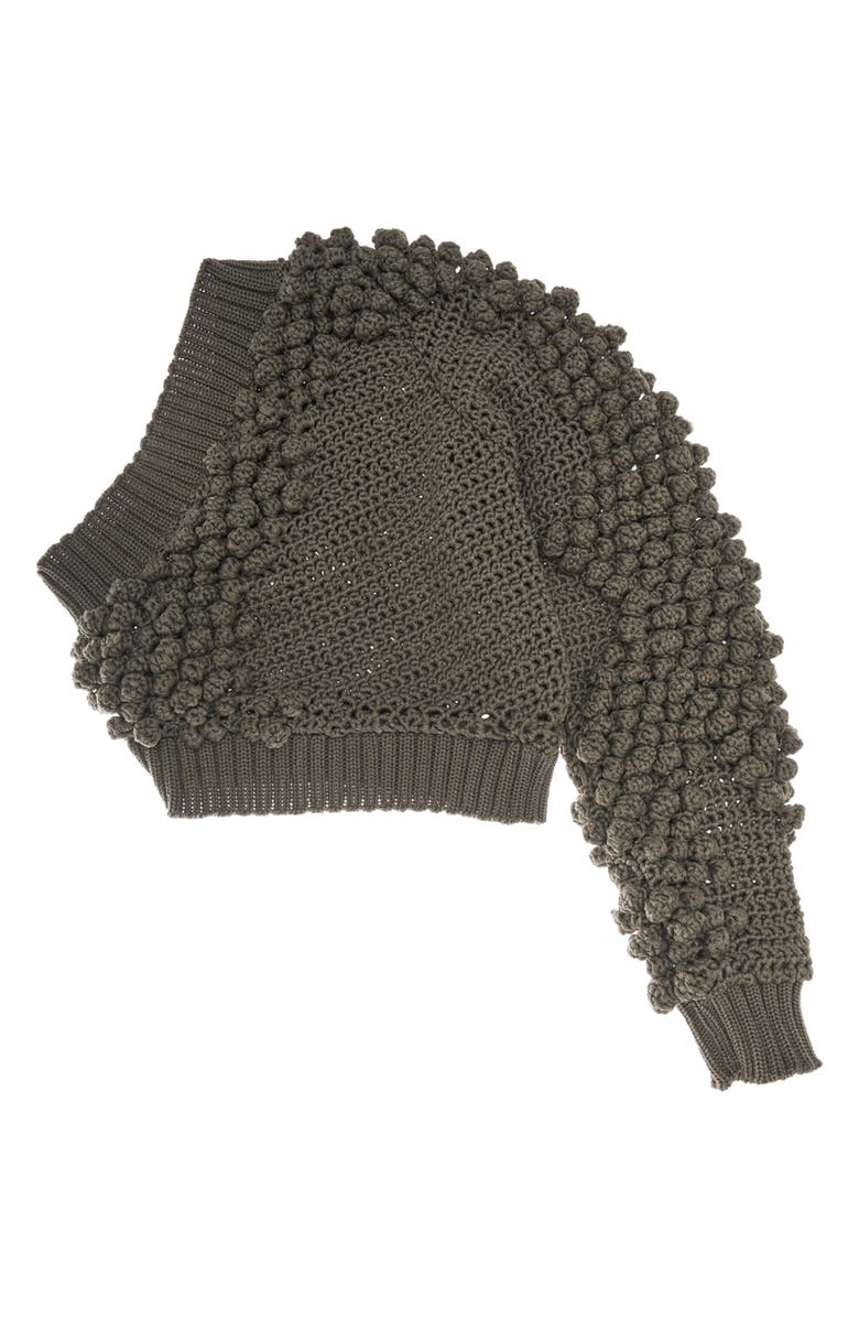 Helmut Lang One-Shoulder Sweater, Alternate, color,