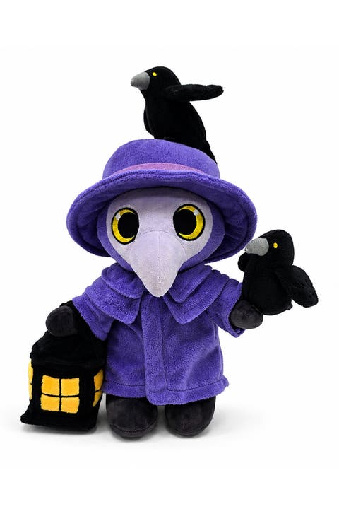 Dr Crowford Plague Doctor With Ravens Plush Toy