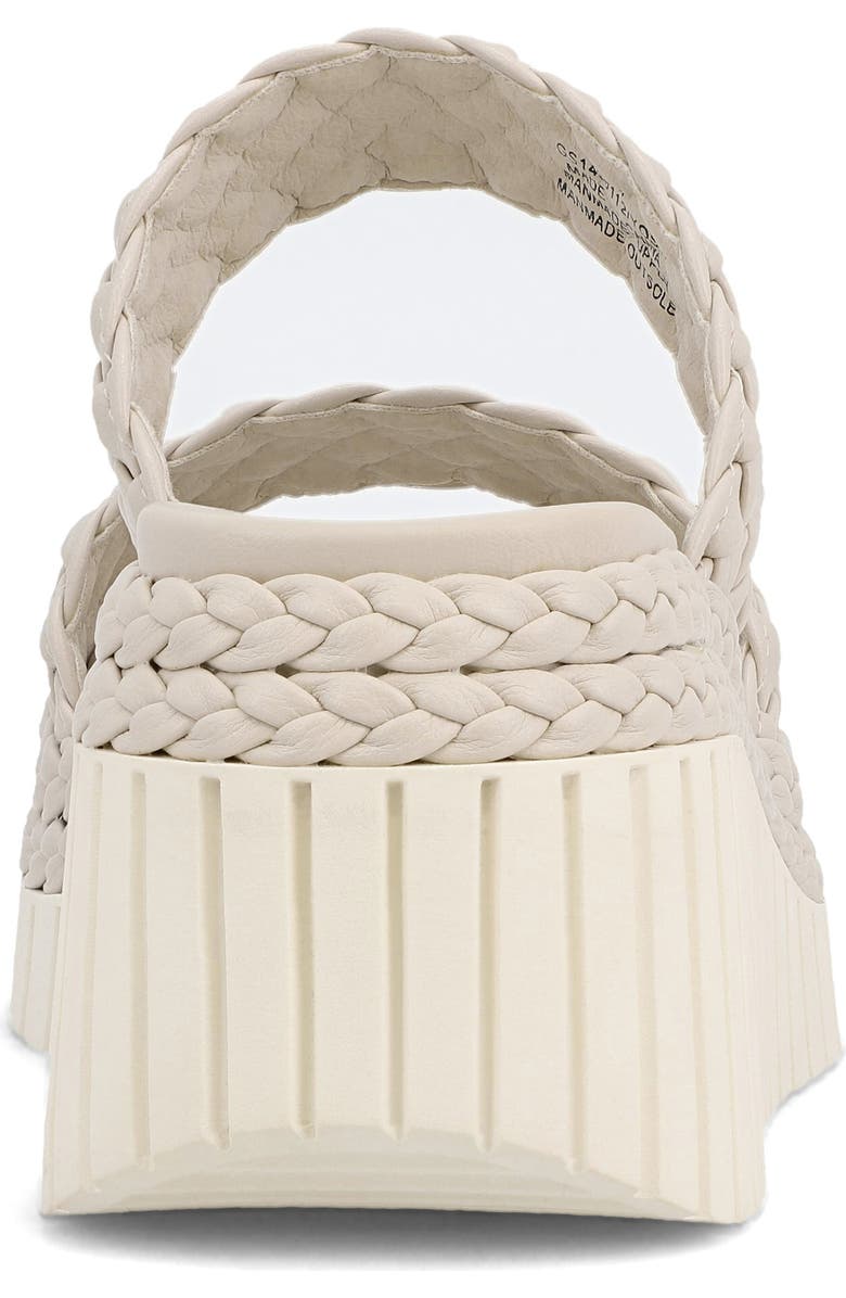 MIA Yoshi Platform Wedge Sandal, Alternate, color, Ecru