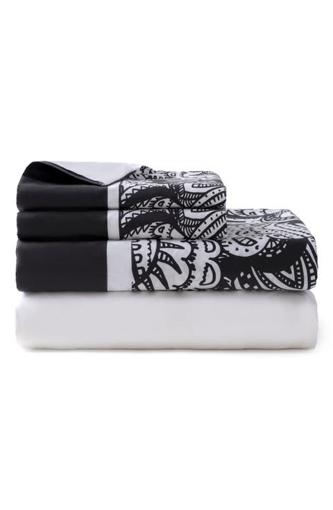Paisley 4-Piece Sheet Set