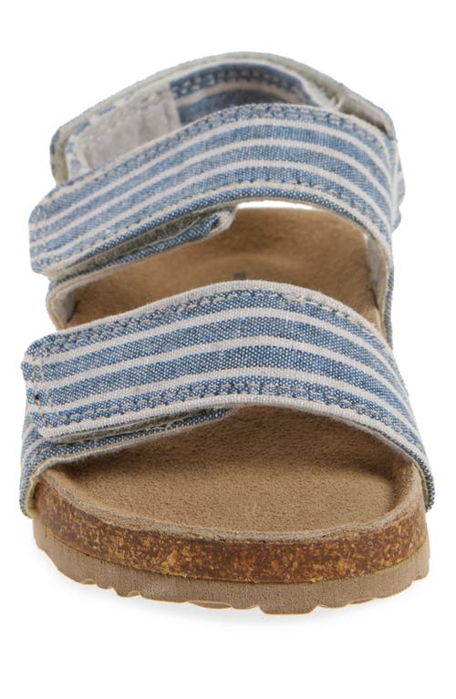 Next Kids' Stripe Sandal In Blue