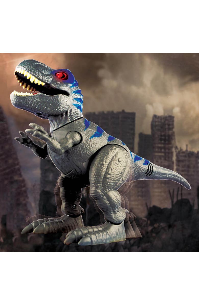 Red Box Dinosaur Playset W/ Walking Trex 3+, Alternate, color, Multicolored