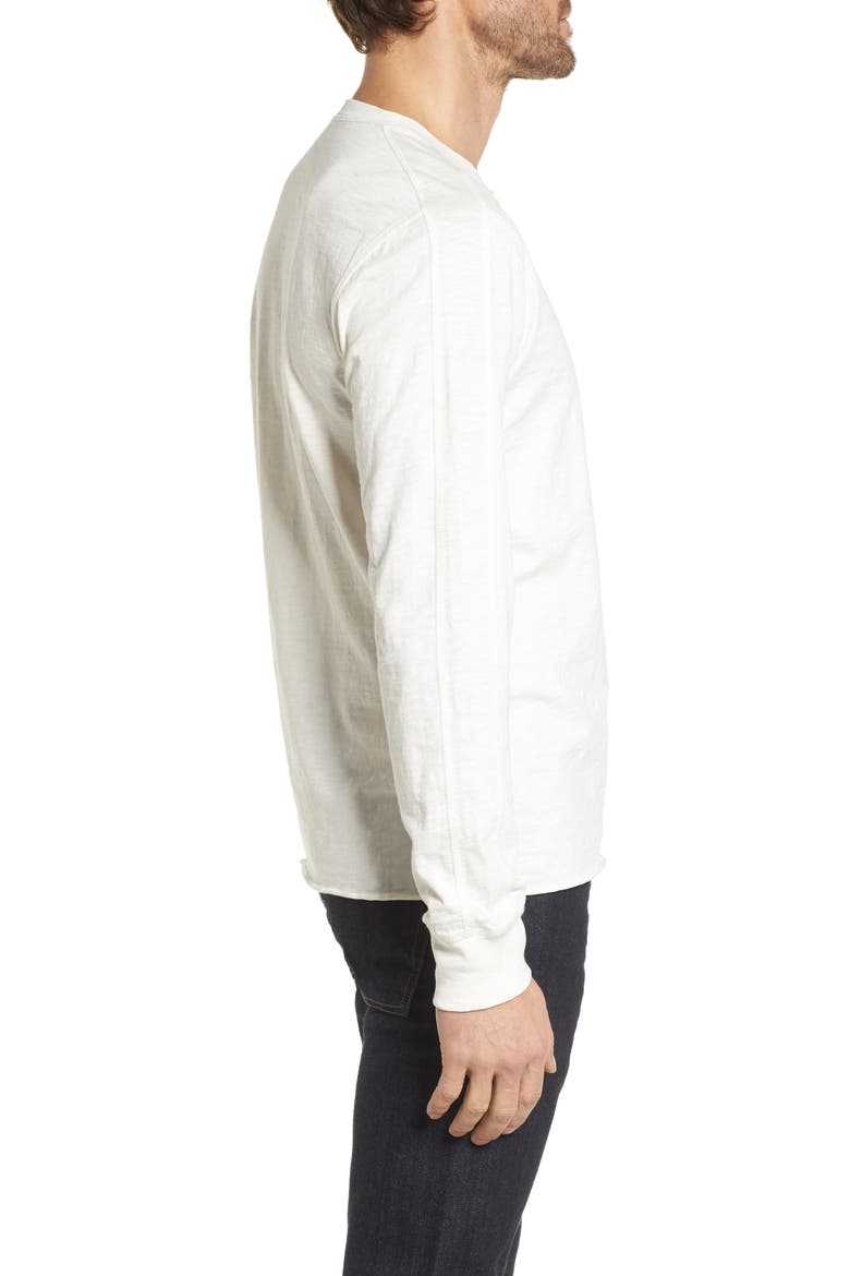 Cooper Slub Long Sleeve Henley, Alternate, color, ANTIQUE WHITE
