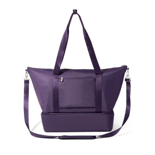 Baggallini Park Ave Weekender Tote In Purple