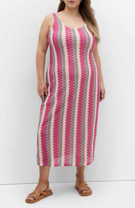 Leilani Stripe Midi Dress