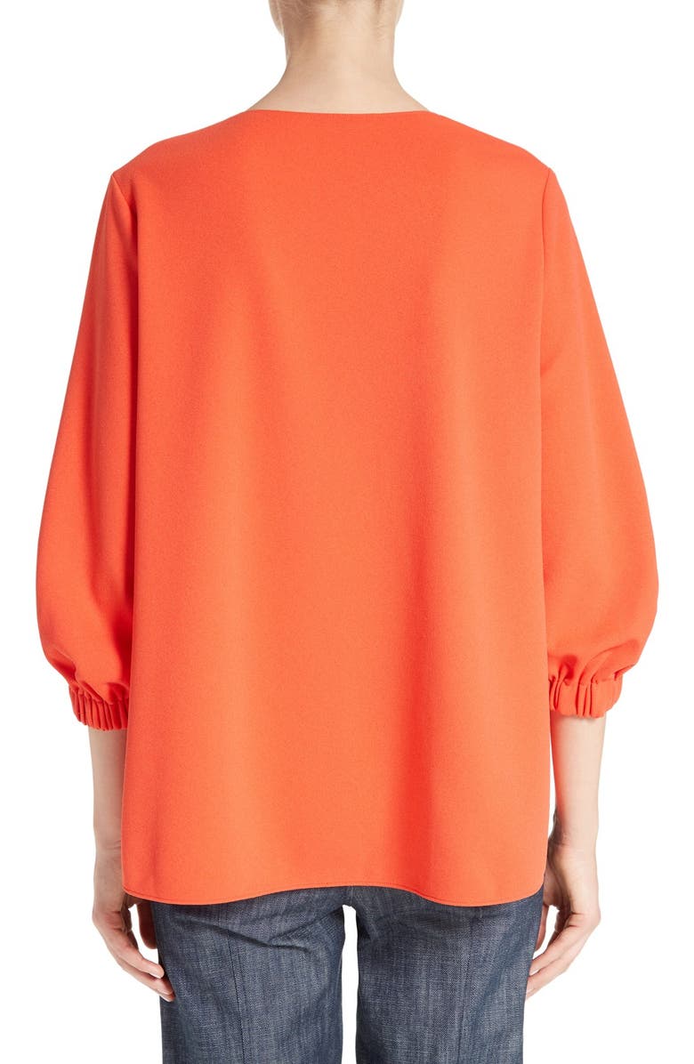 Tibi Crepe Trapeze Top, Alternate, color,